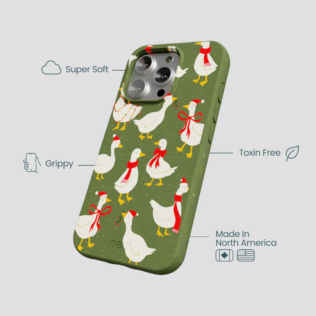 Forest Floor Duck the Halls iPhone 16 Pro Case - Image 4