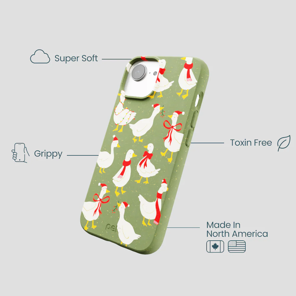 Forest Floor Duck the Halls iPhone 16e/17e Case - Image 4