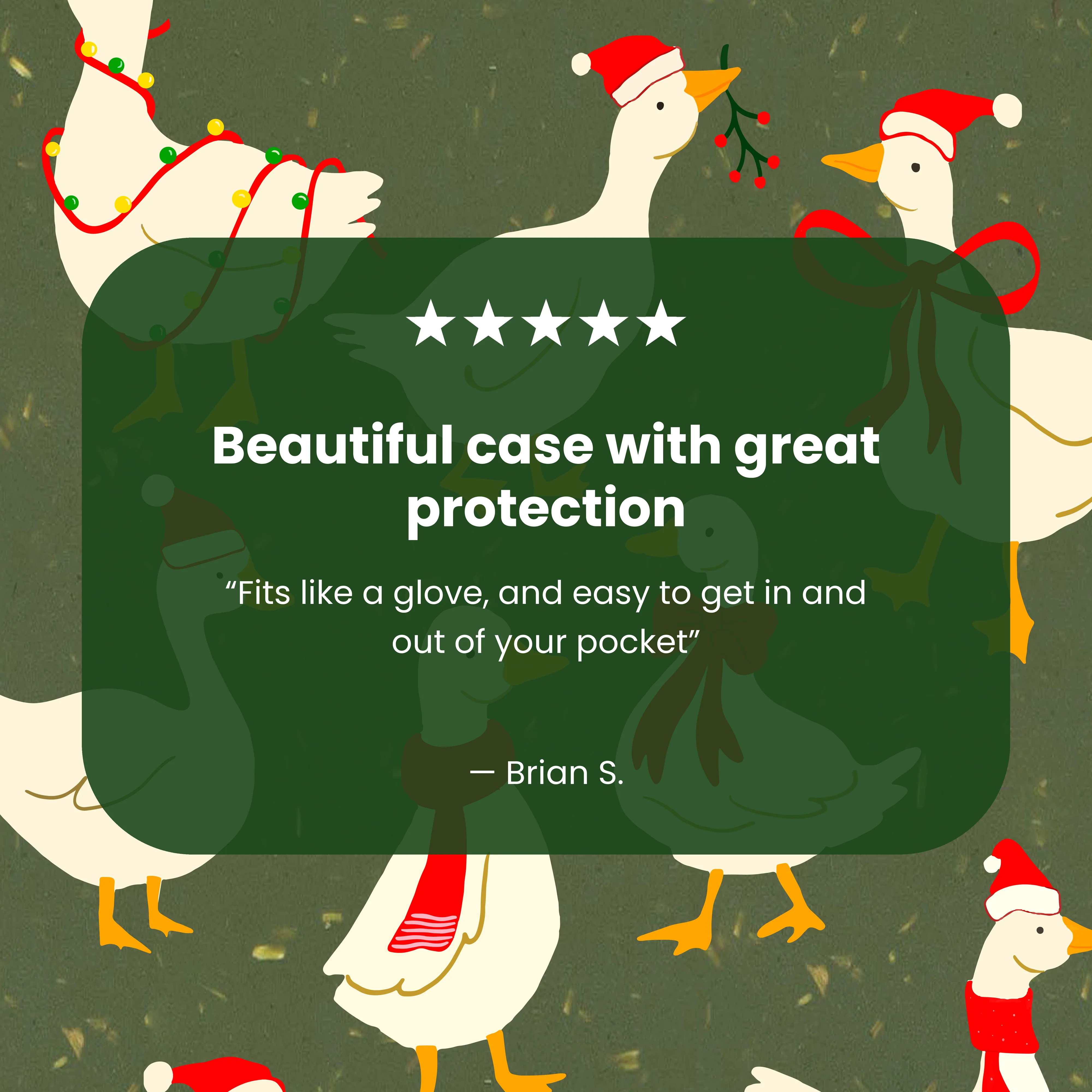 Forest Floor Duck the Halls Samsung Galaxy S24 Ultra Case - Image 7