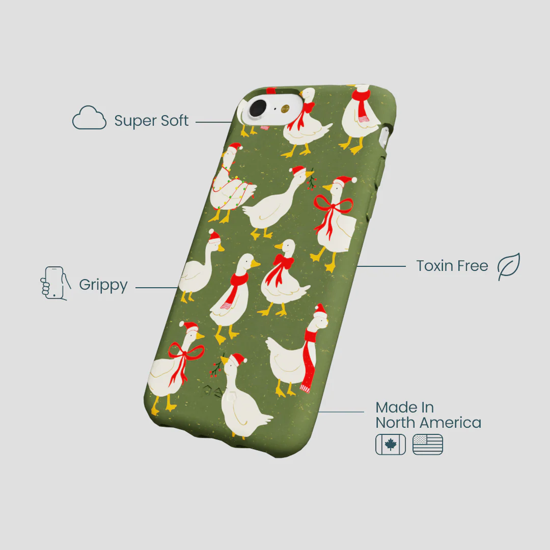 Forest Floor Duck the Halls iPhone 6/6s/7/8/SE Case - Image 4