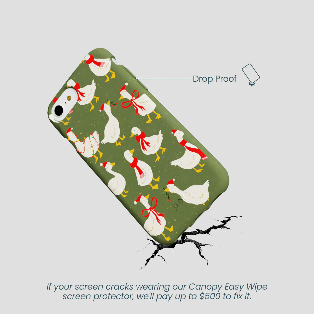 Forest Floor Duck the Halls iPhone 6/6s/7/8/SE Case - Image 5
