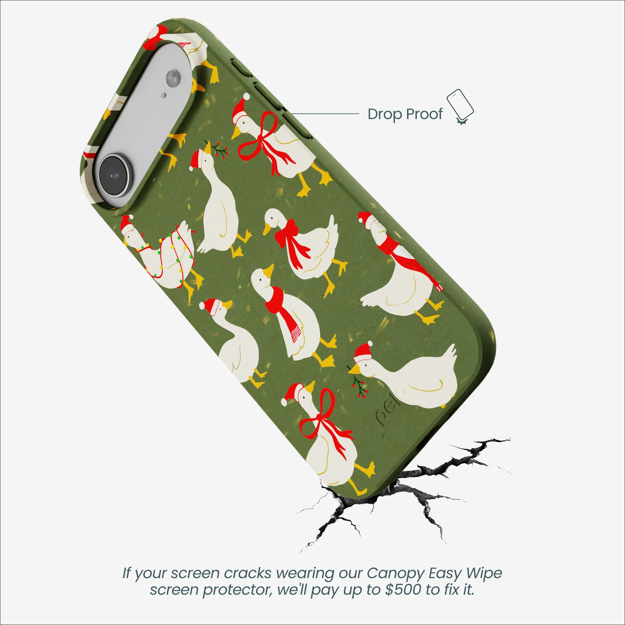 Forest Floor Duck the Halls iPhone Air Case - Image 5