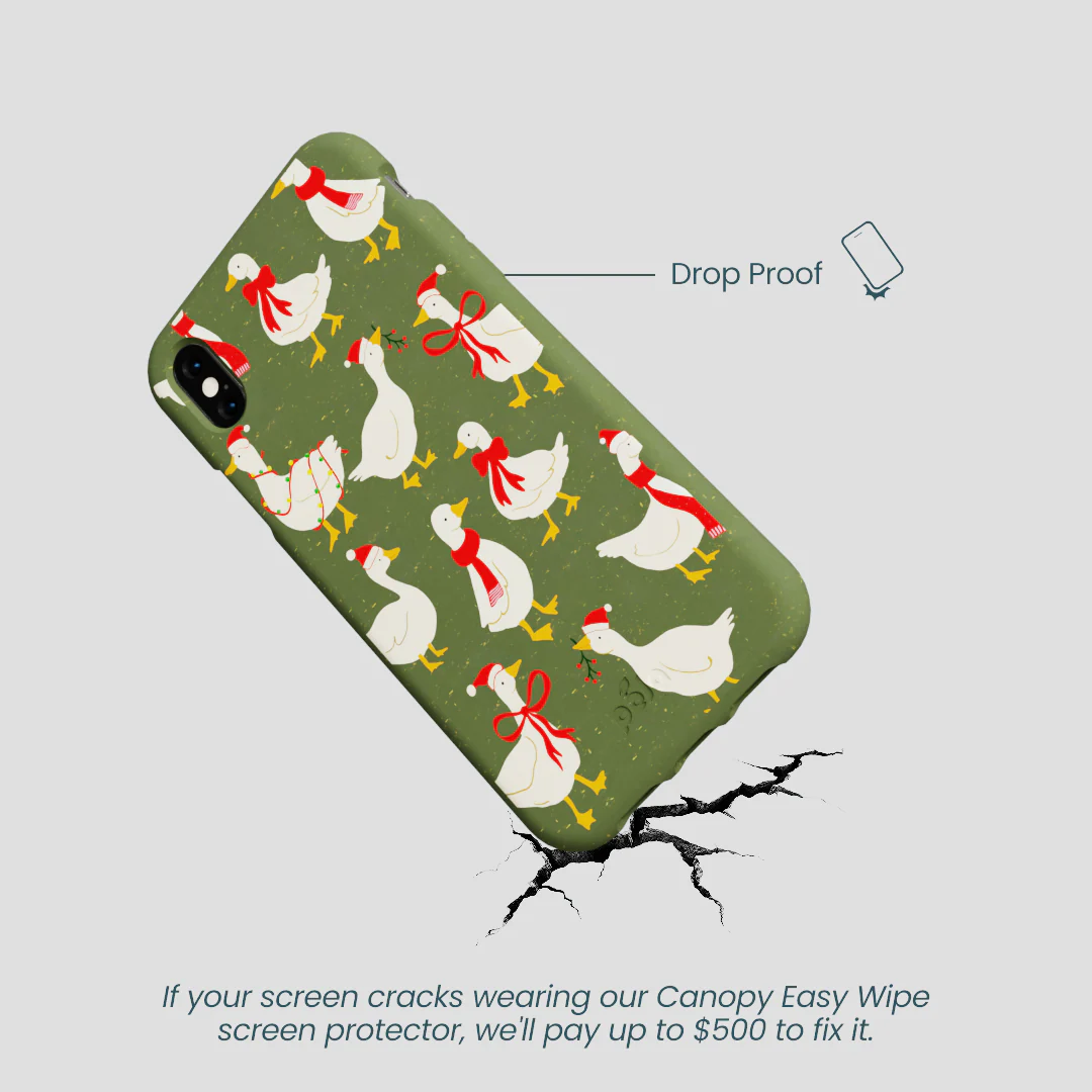 Forest Floor Duck the Halls iPhone XR Case - Image 5
