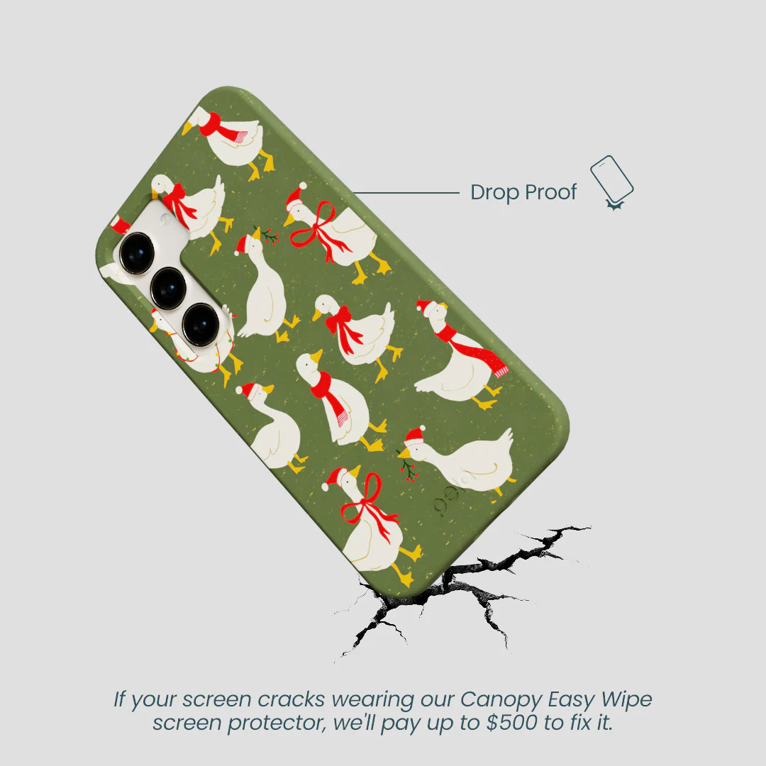 Forest Floor Duck the Halls Samsung Galaxy S23 Case - Image 5
