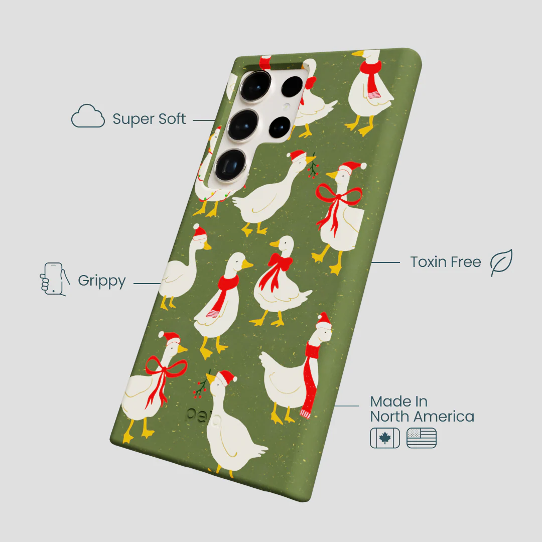 Forest Floor Duck the Halls Samsung Galaxy S24 Ultra Case - Image 4