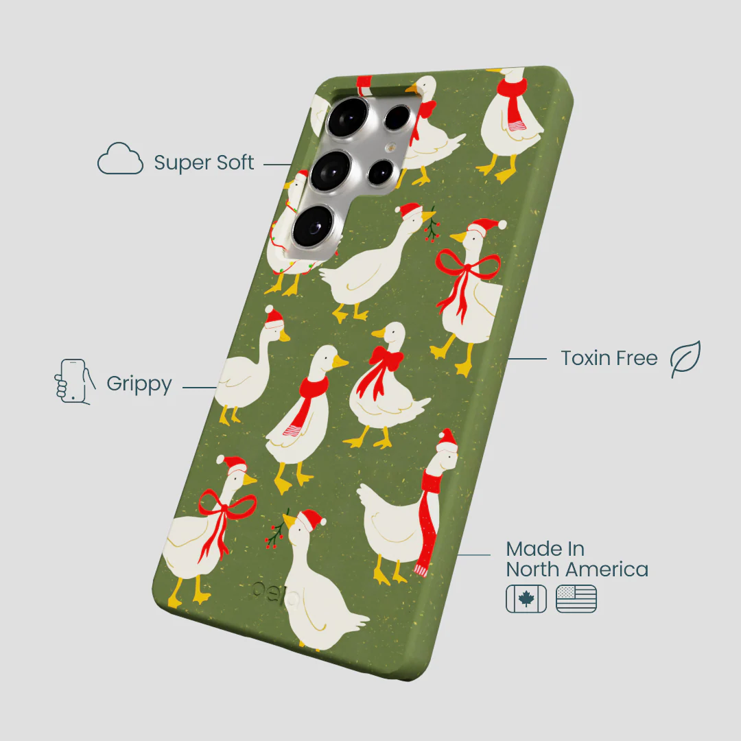 Forest Floor Duck the Halls Samsung Galaxy S25 Ultra Case - Image 4