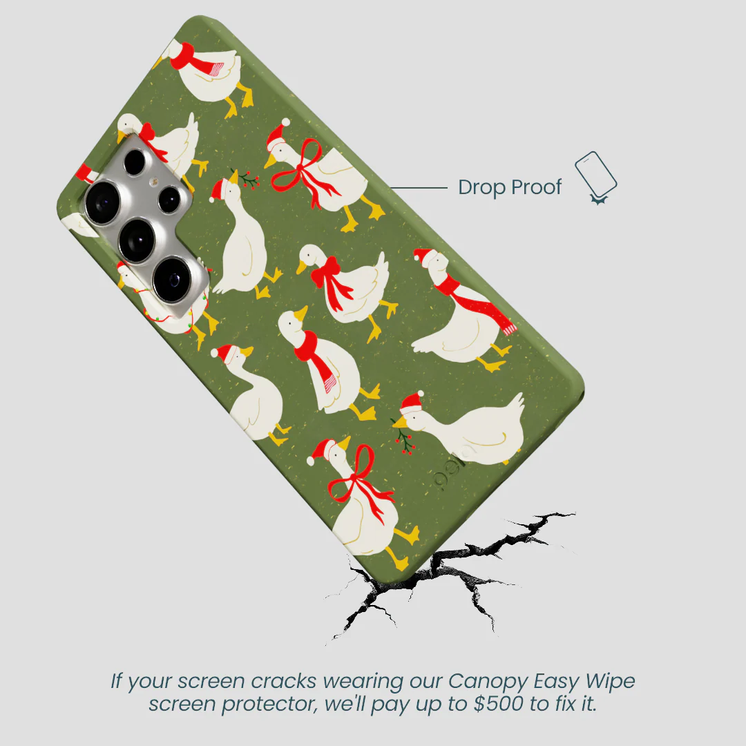 Forest Floor Duck the Halls Samsung Galaxy S25 Ultra Case - Image 5