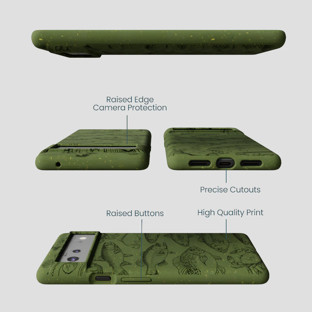 Forest Floor Fishing Lodge Google Pixel 6 Case - Image 3