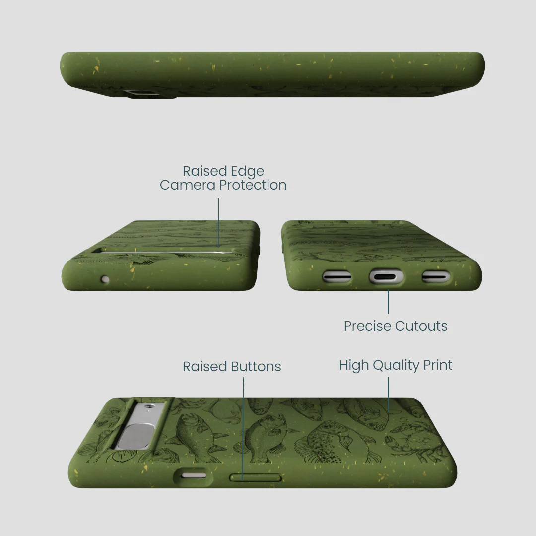 Forest Floor Fishing Lodge Google Pixel 7 Case - Image 3
