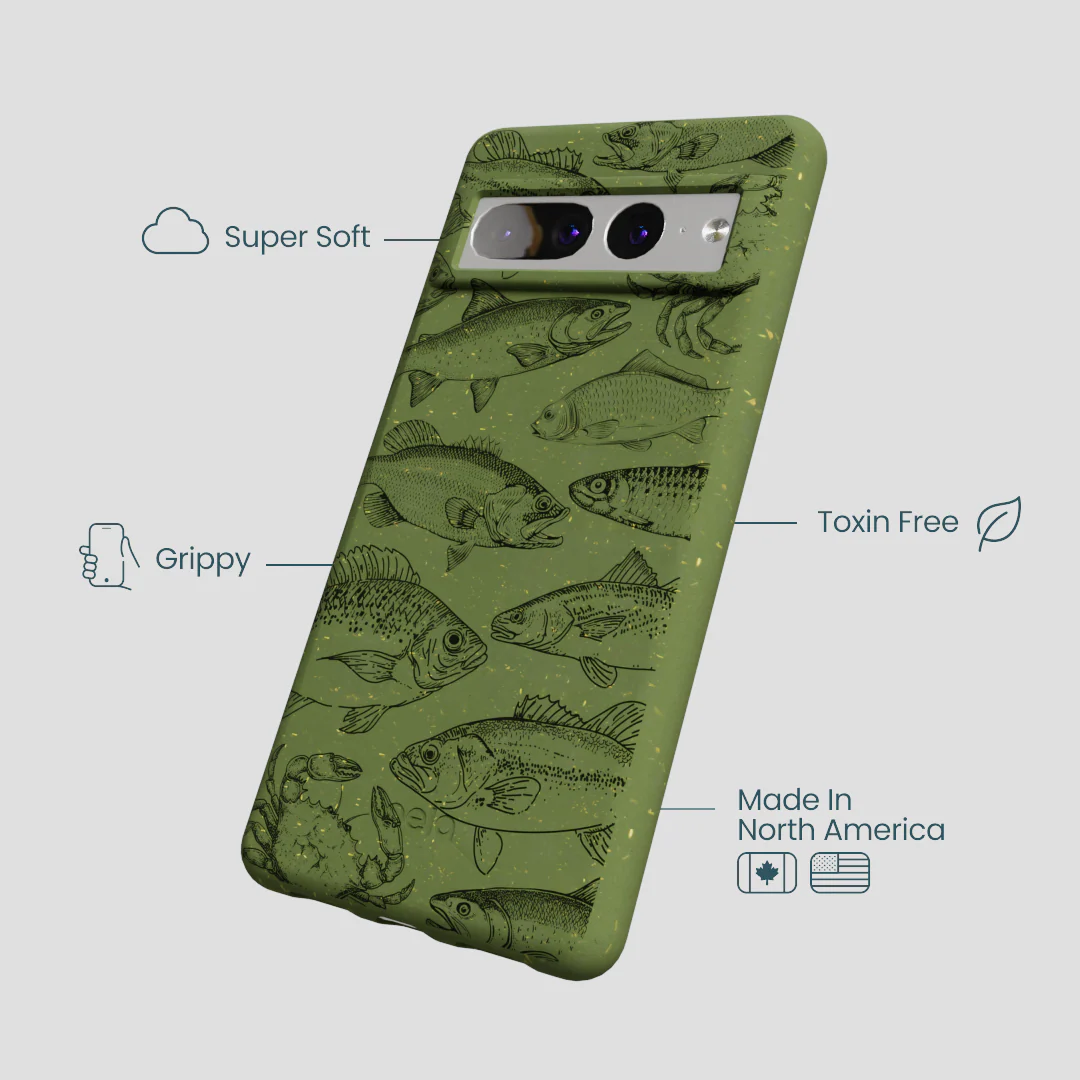 Forest Floor Fishing Lodge Google Pixel 7 Pro Case - Image 4