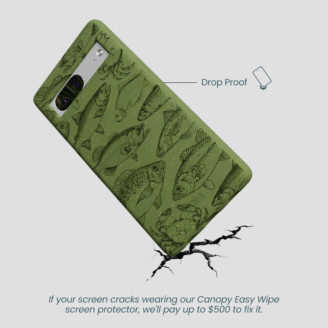 Forest Floor Fishing Lodge Google Pixel 7a Case - Image 5