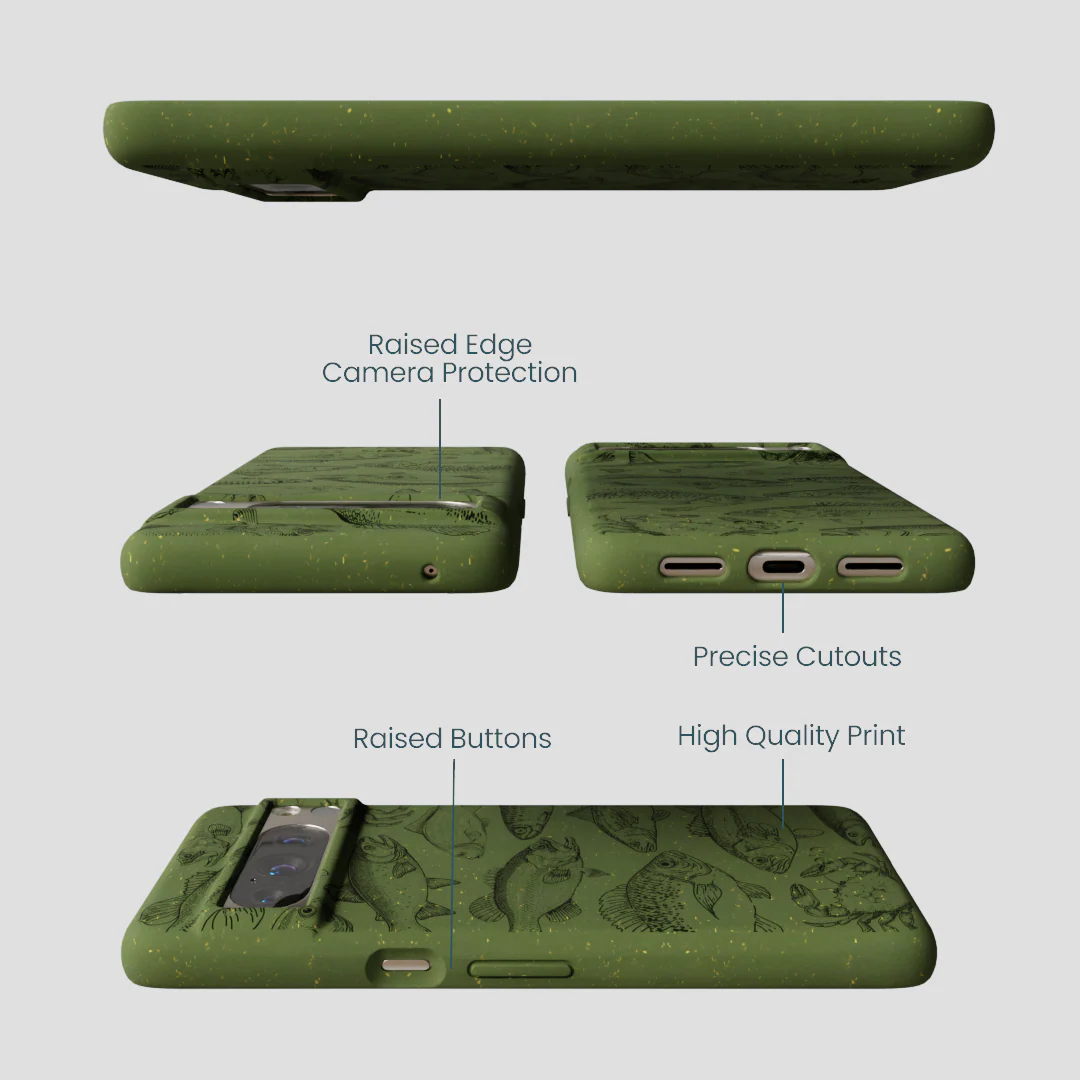 Forest Floor Fishing Lodge Google Pixel 8 Pro Case - Image 3