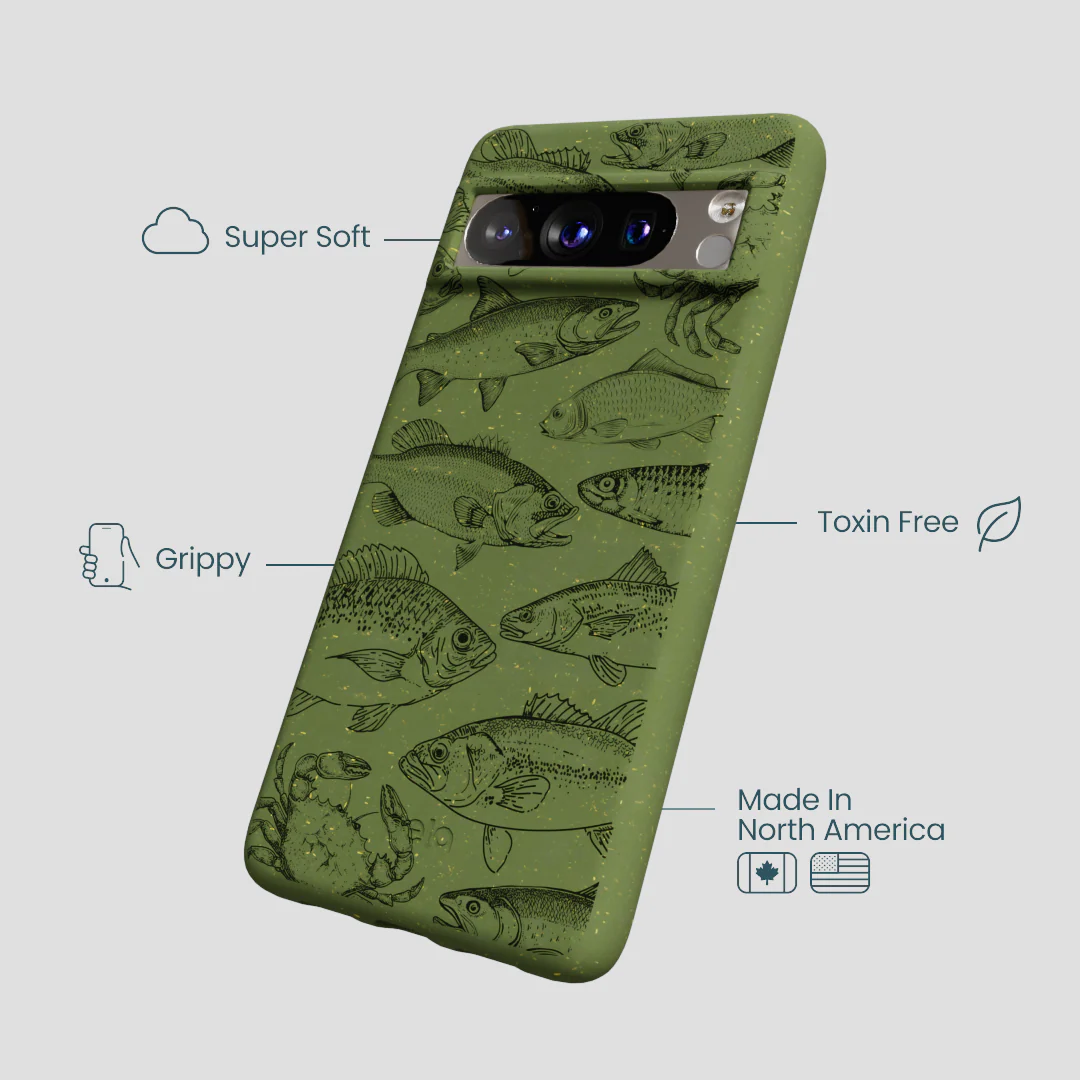 Forest Floor Fishing Lodge Google Pixel 8 Pro Case - Image 4