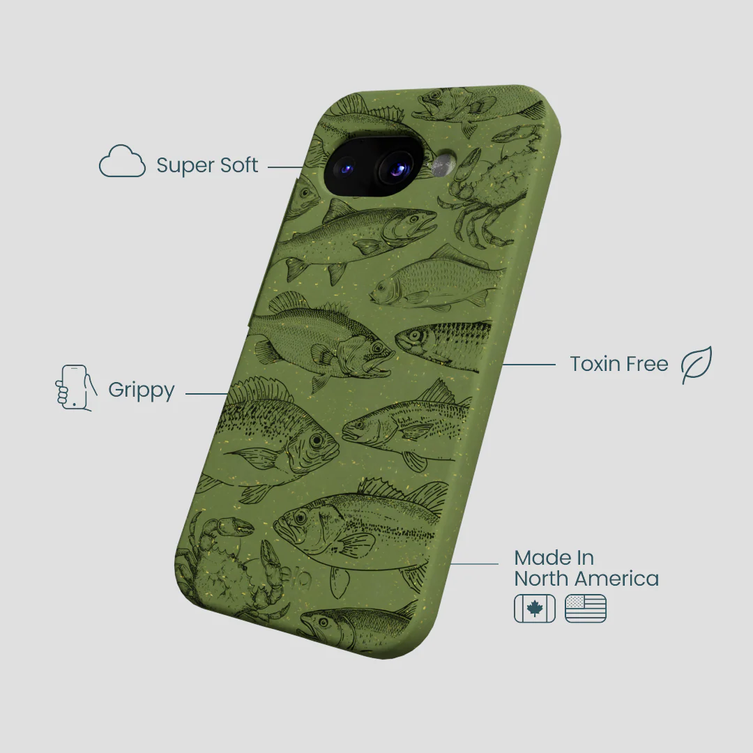Forest Floor Fishing Lodge Google Pixel 9a Case - Image 4