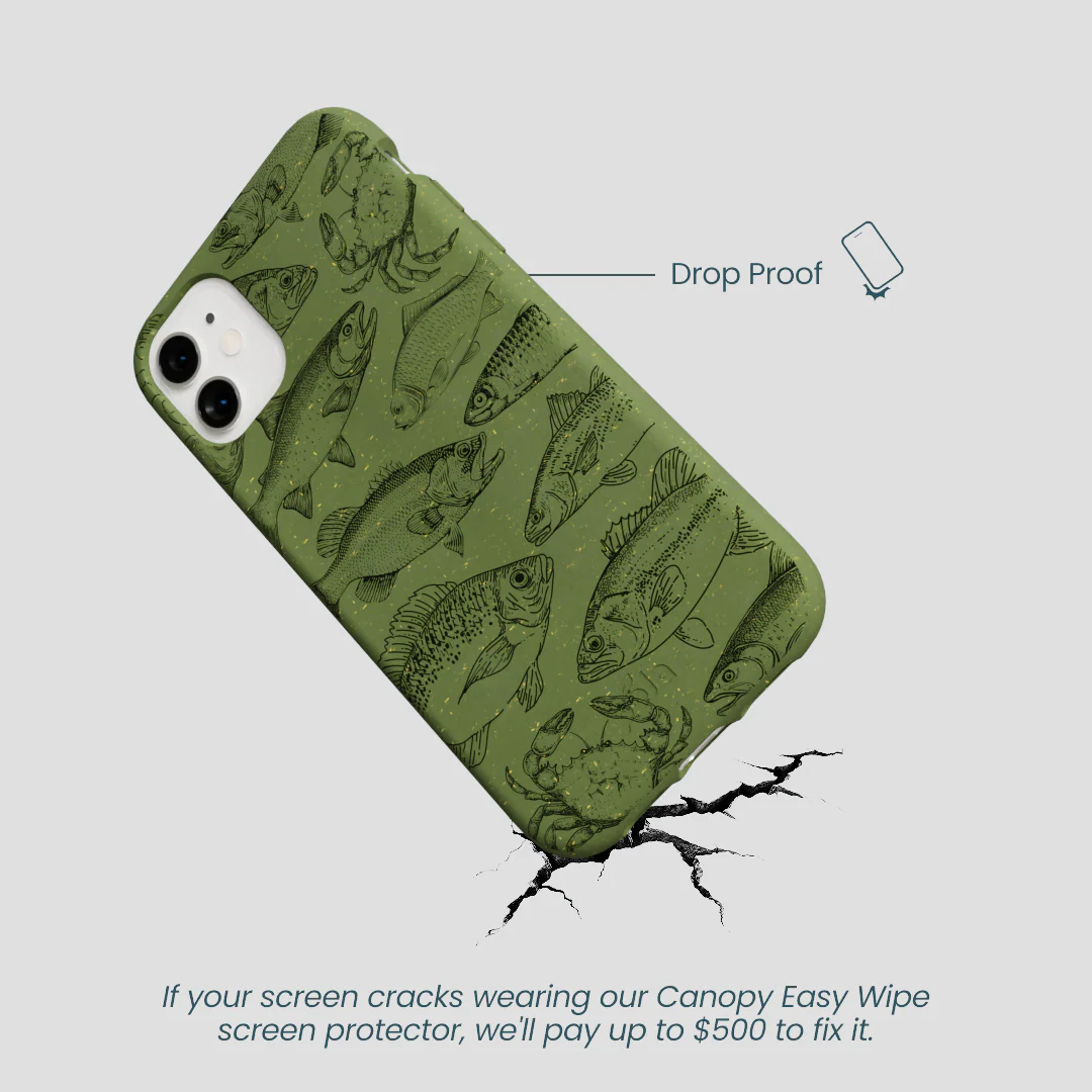 Forest Floor Fishing Lodge iPhone 11 Case - Image 5
