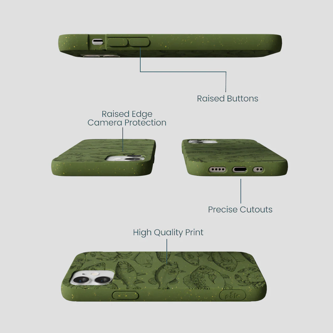Forest Floor Fishing Lodge iPhone 12 Mini Case - Image 3