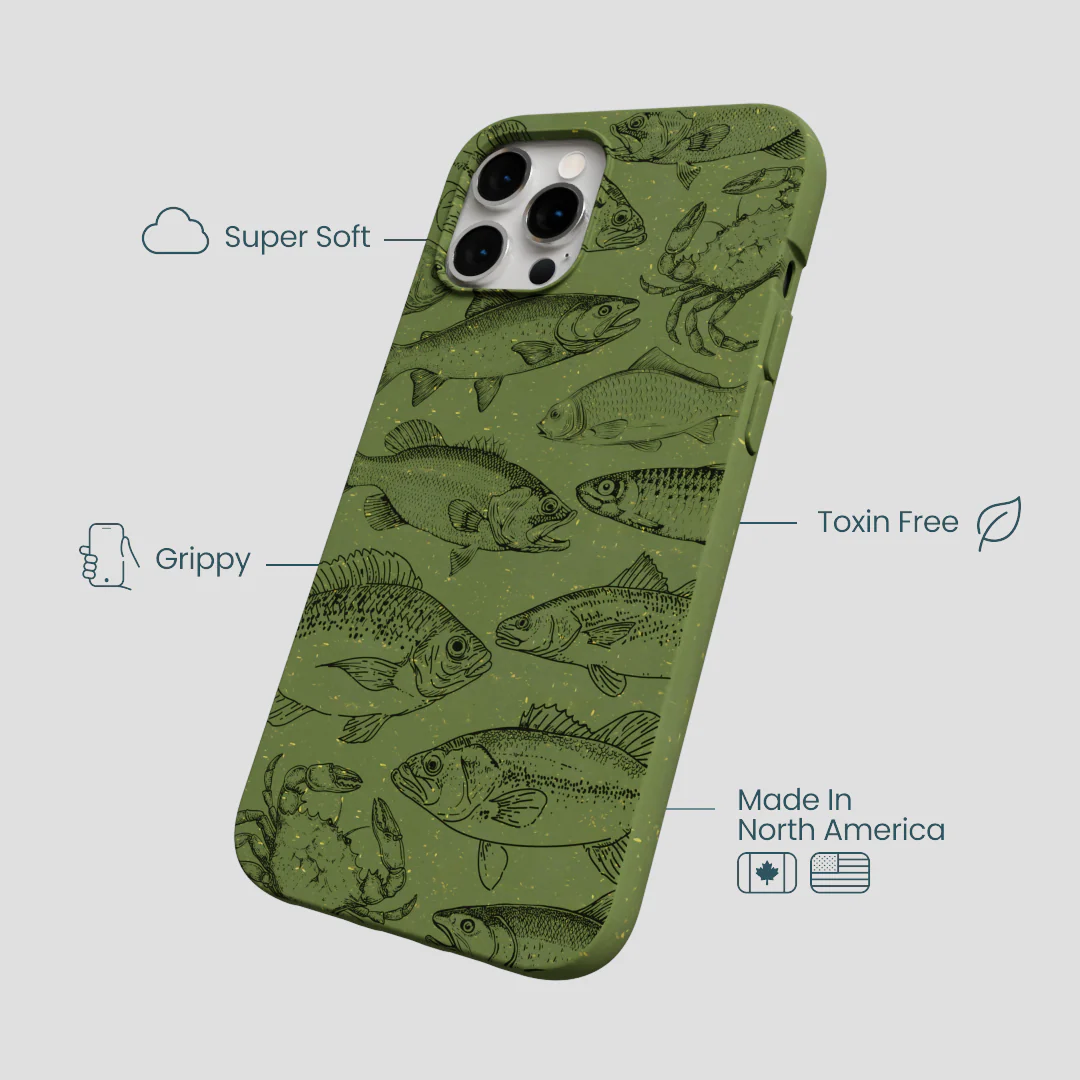 Forest Floor Fishing Lodge iPhone 12 Pro Max Case - Image 4