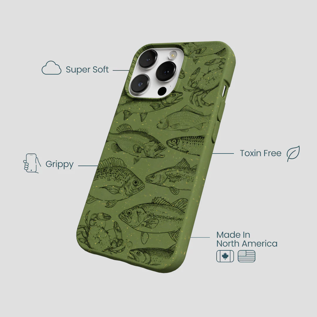 Forest Floor Fishing Lodge iPhone 13 Pro Case - Image 4