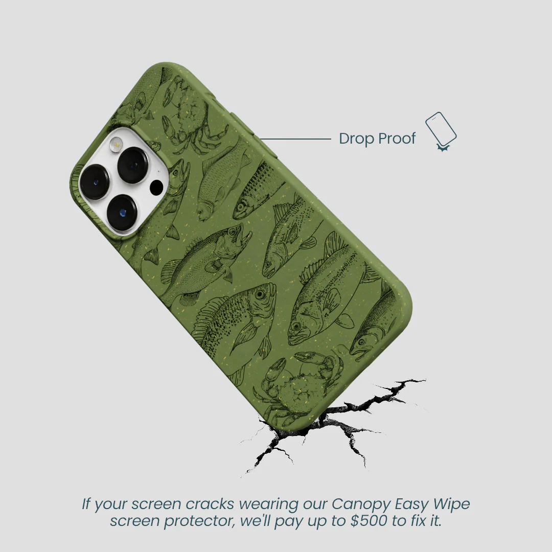 Forest Floor Fishing Lodge iPhone 13 Pro Case - Image 5