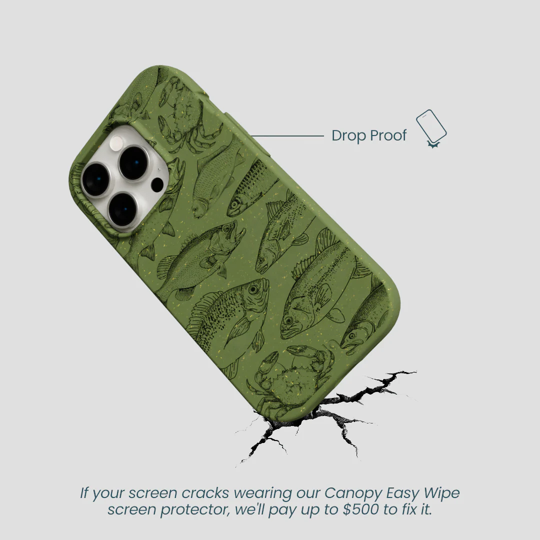 Forest Floor Fishing Lodge iPhone 14 Pro Case - Image 5