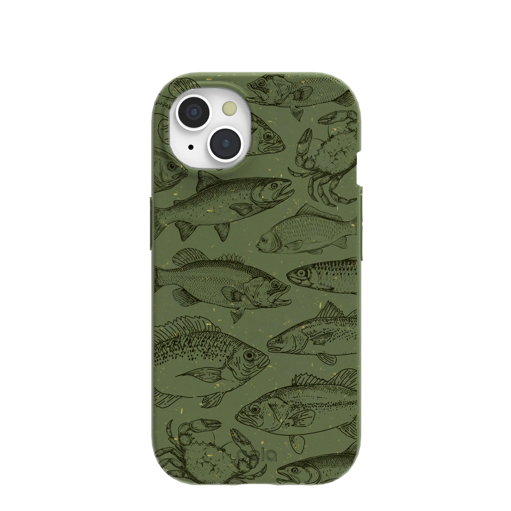 Forest Floor Fishing Lodge iPhone 15 Case