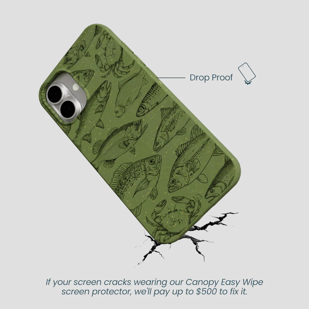 Forest Floor Fishing Lodge iPhone 16 Plus Case - Image 5