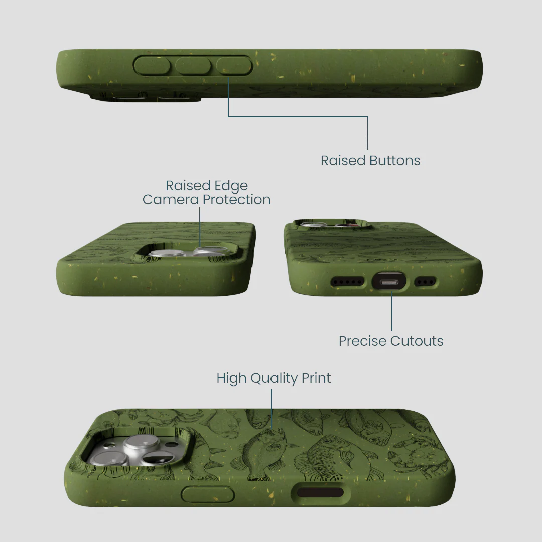 Forest Floor Fishing Lodge iPhone 16 Pro Case - Image 3