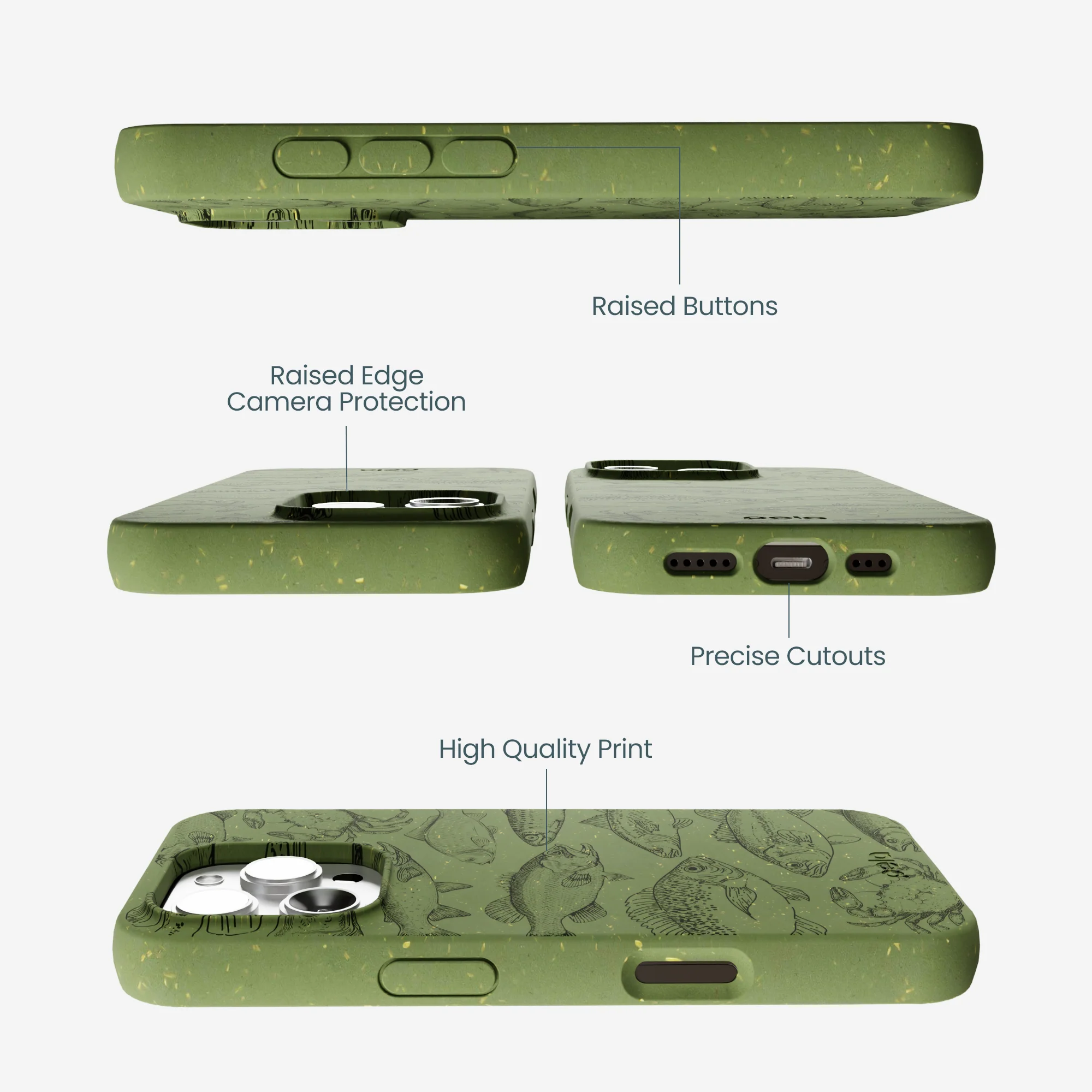 Forest Floor Fishing Lodge iPhone 16 Pro Max Case - Image 3