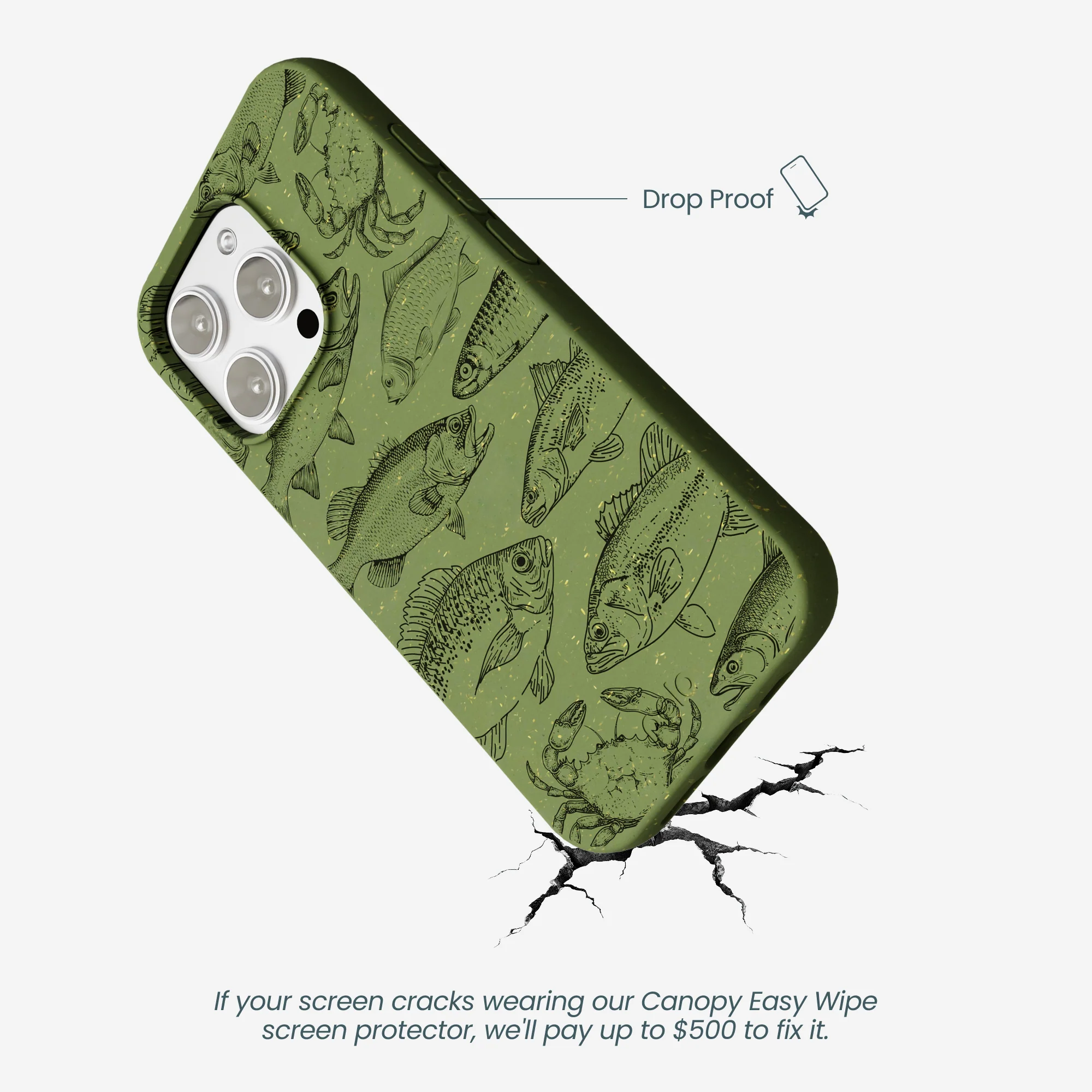 Forest Floor Fishing Lodge iPhone 16 Pro Max Case - Image 5