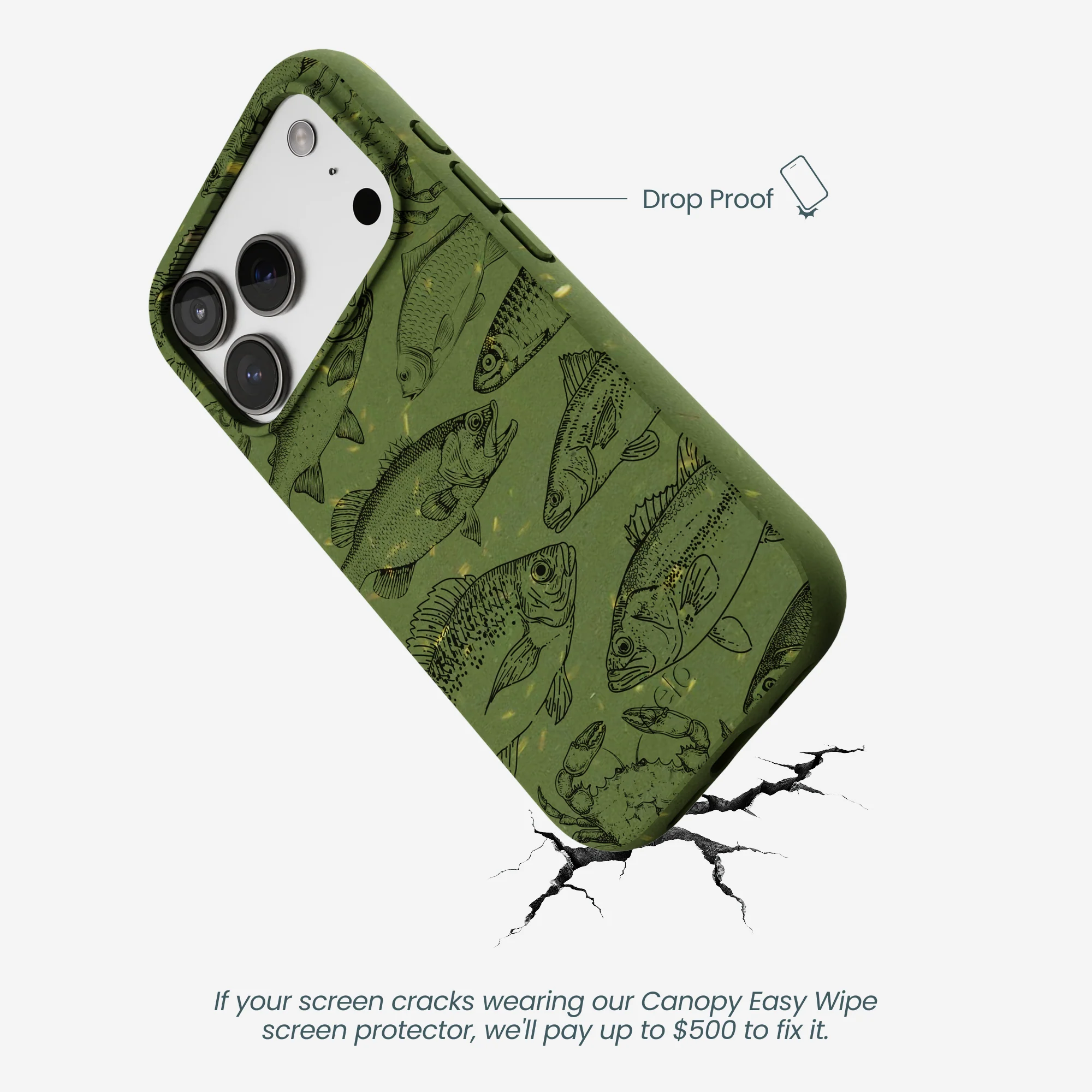 Forest Floor Fishing Lodge iPhone 17 Pro Case - Image 5