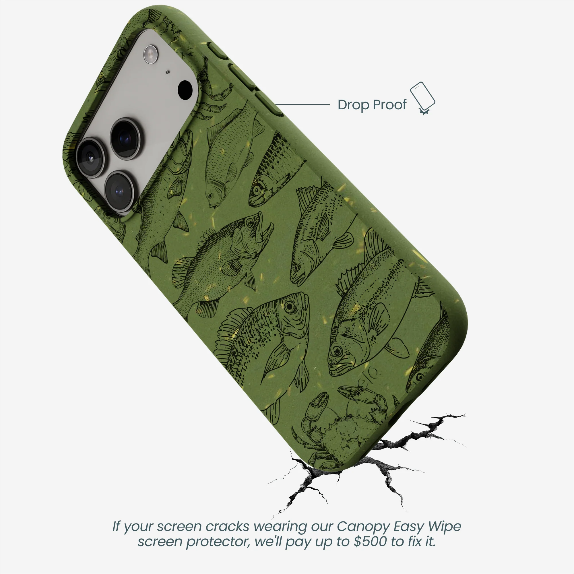 Forest Floor Fishing Lodge iPhone 17 Pro Max Case - Image 5