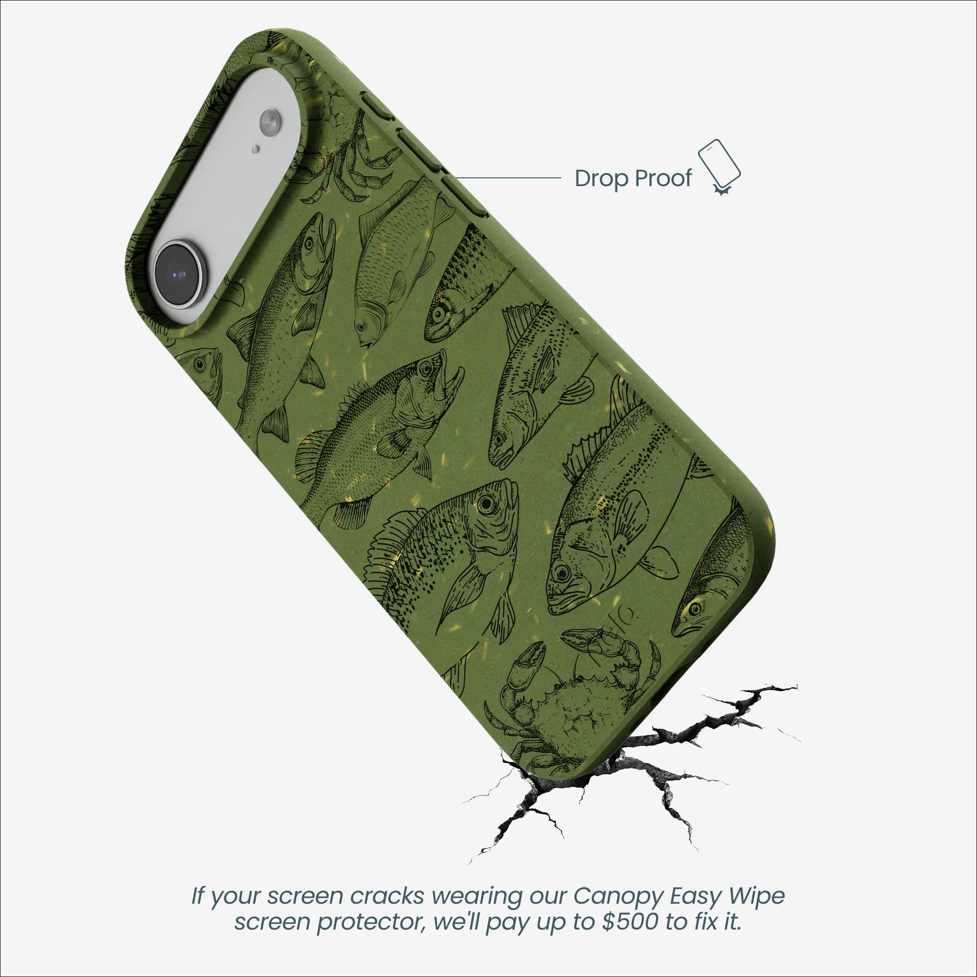 Forest Floor Fishing Lodge iPhone Air Case - Image 5