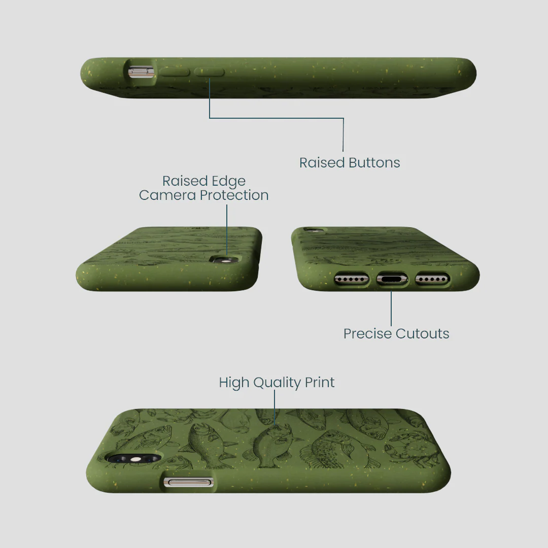 Forest Floor Fishing Lodge iPhone XR Case - Image 3