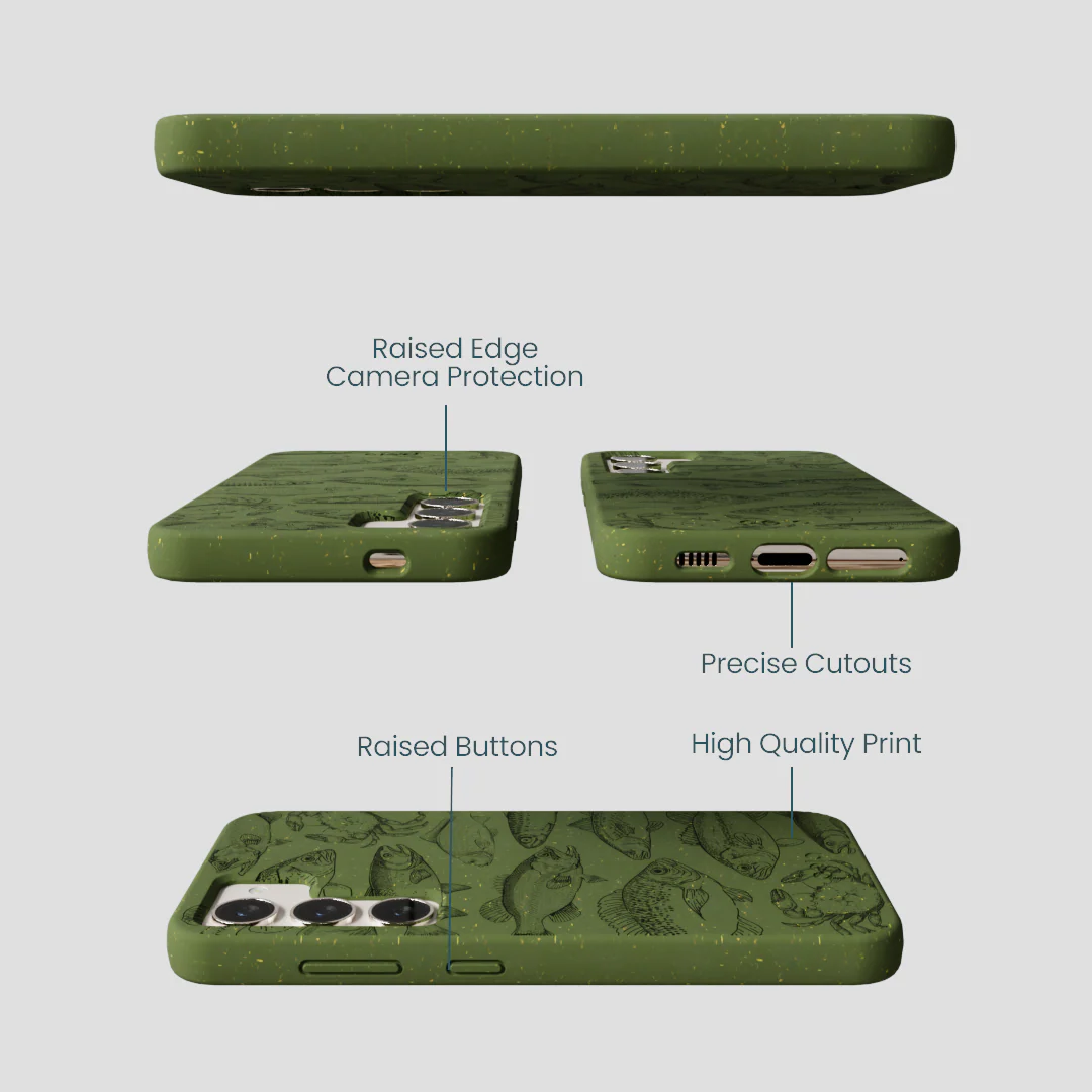 Forest Floor Fishing Lodge Samsung Galaxy S23 Case - Image 3