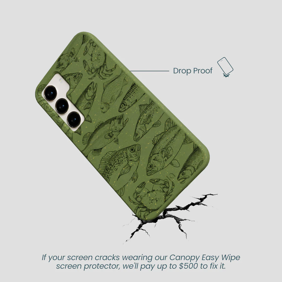 Forest Floor Fishing Lodge Samsung Galaxy S23 Case - Image 5