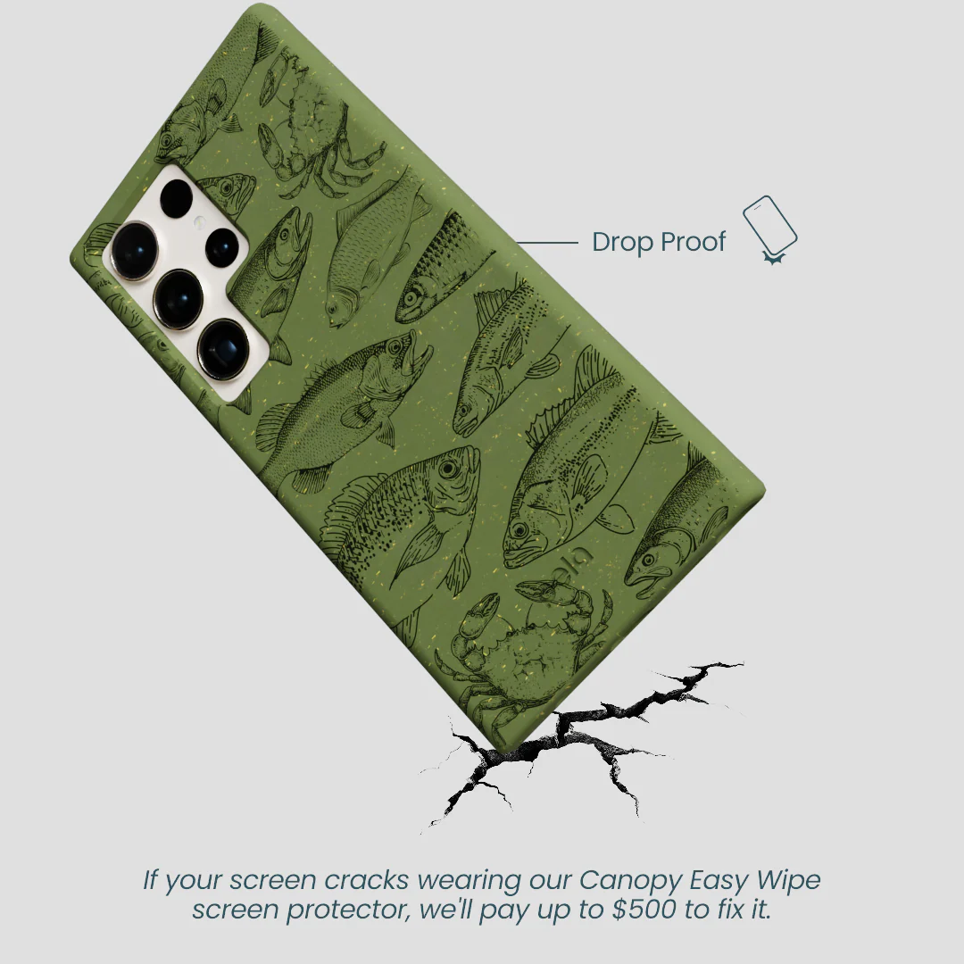Forest Floor Fishing Lodge Samsung Galaxy S24 Ultra Case - Image 5