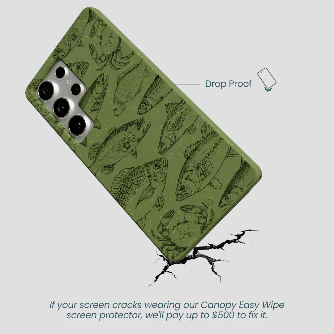 Forest Floor Fishing Lodge Samsung Galaxy S25 Ultra Case - Image 5