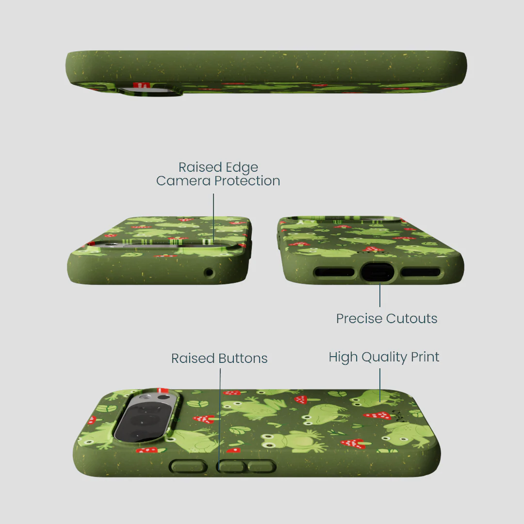 Forest Floor Frog Folk Google Pixel 10/10 Pro Case - Image 3