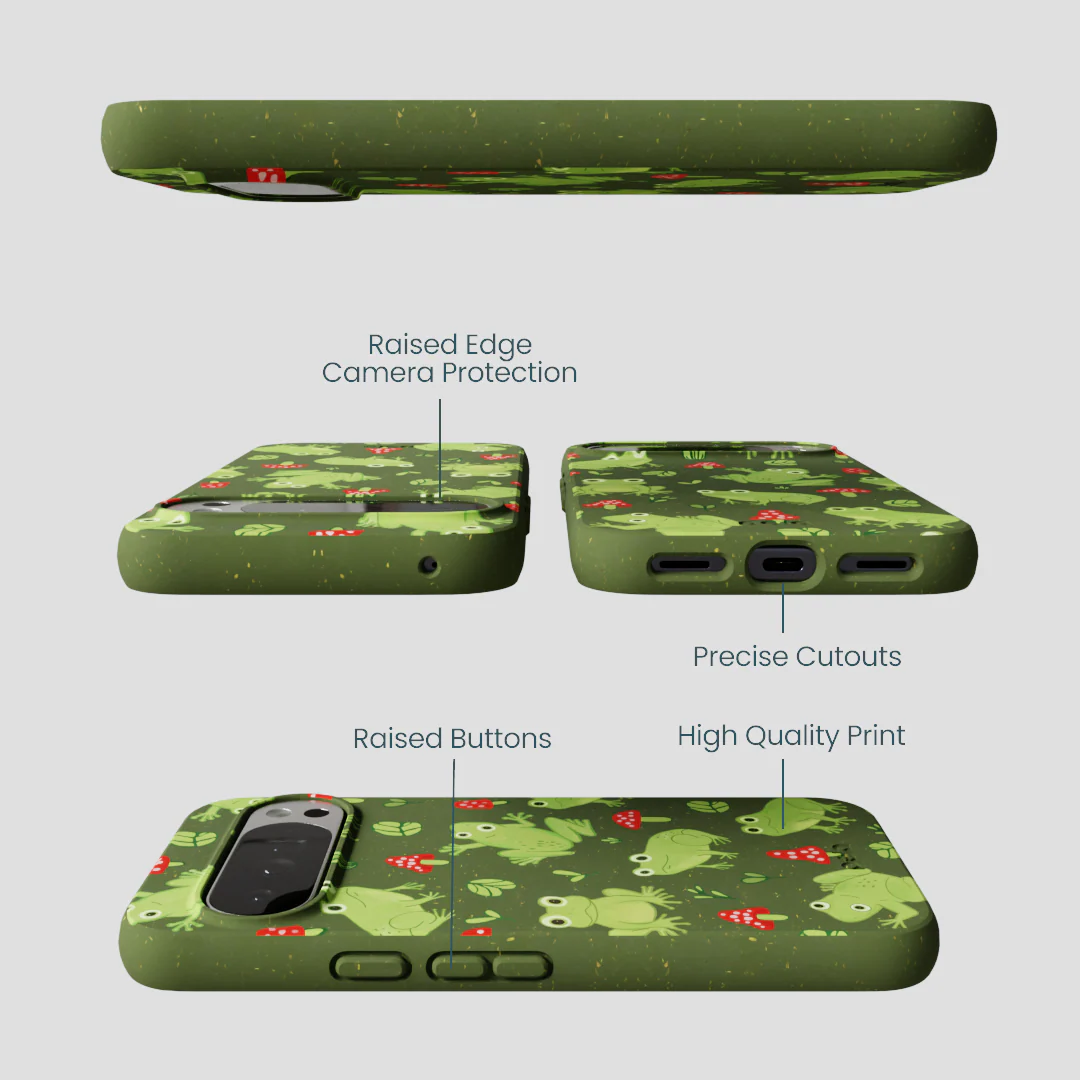 Forest Floor Frog Folk Google Pixel 10 Pro XL Case - Image 3