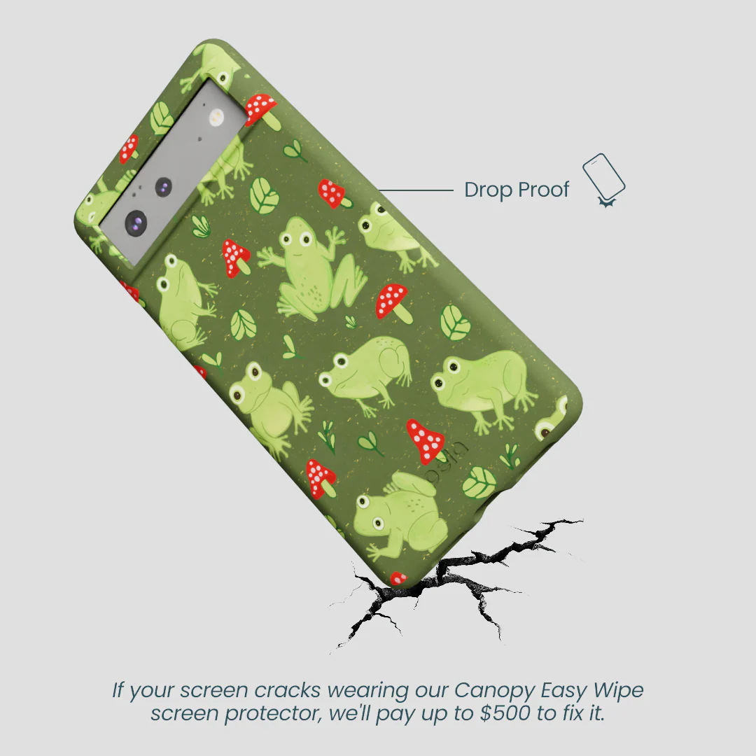 Forest Floor Frog Folk Google Pixel 6a Case - Image 5