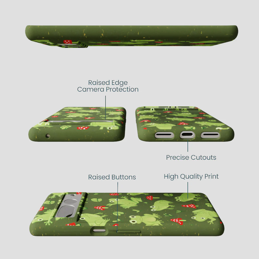 Forest Floor Frog Folk Google Pixel 7 Pro Case - Image 3