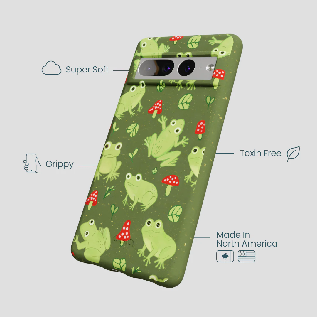 Forest Floor Frog Folk Google Pixel 7 Pro Case - Image 4