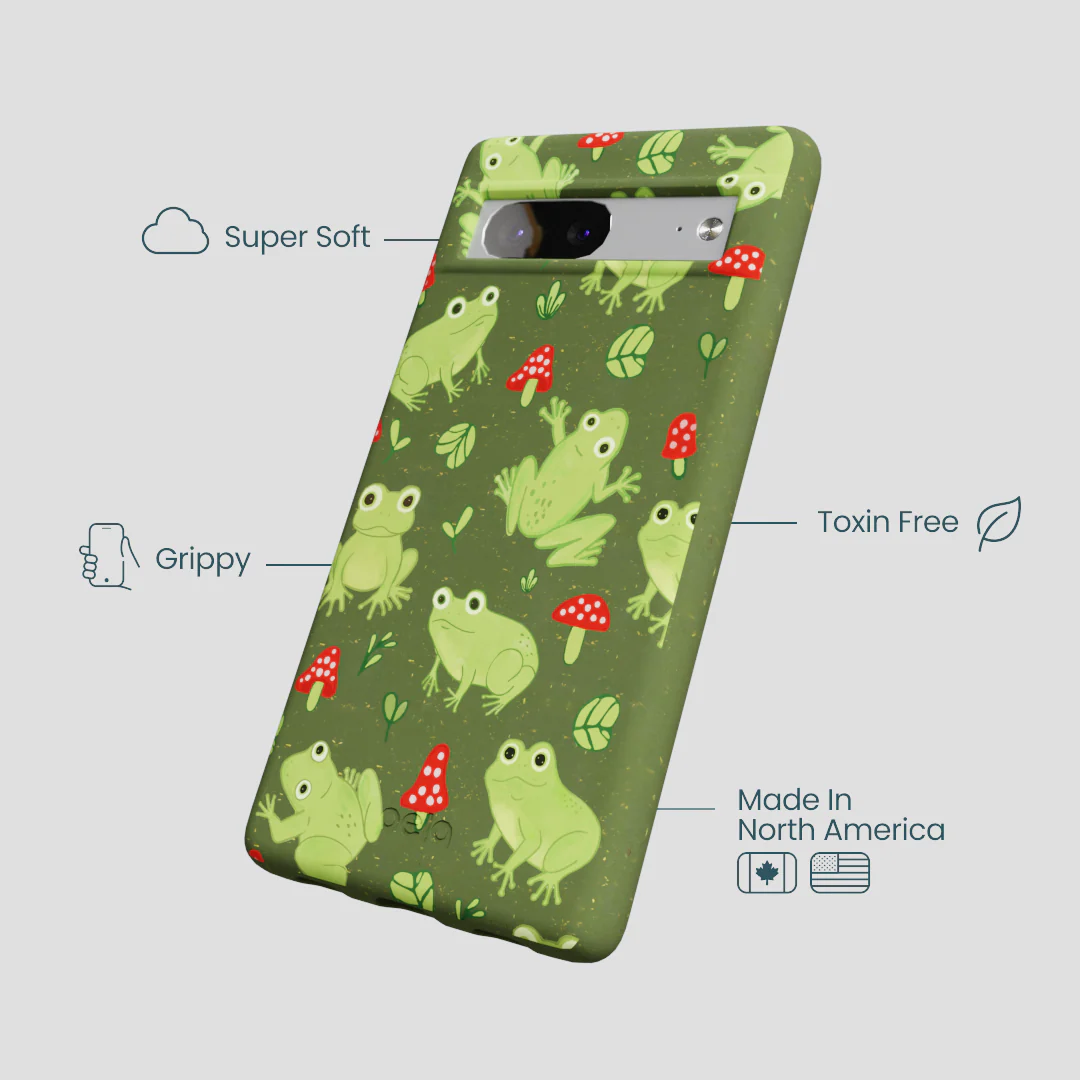 Forest Floor Frog Folk Google Pixel 7a Case - Image 4