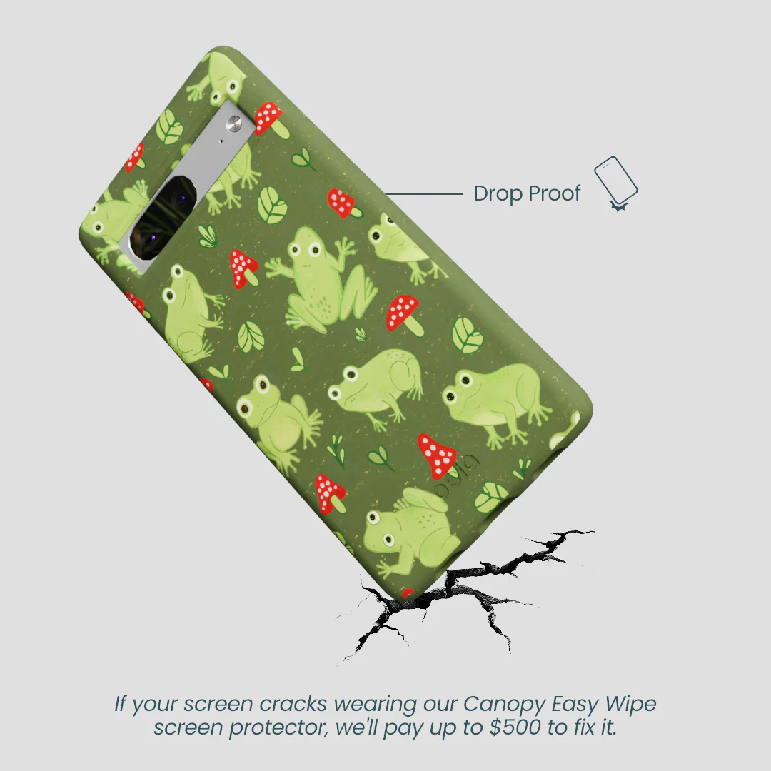 Forest Floor Frog Folk Google Pixel 7a Case - Image 5