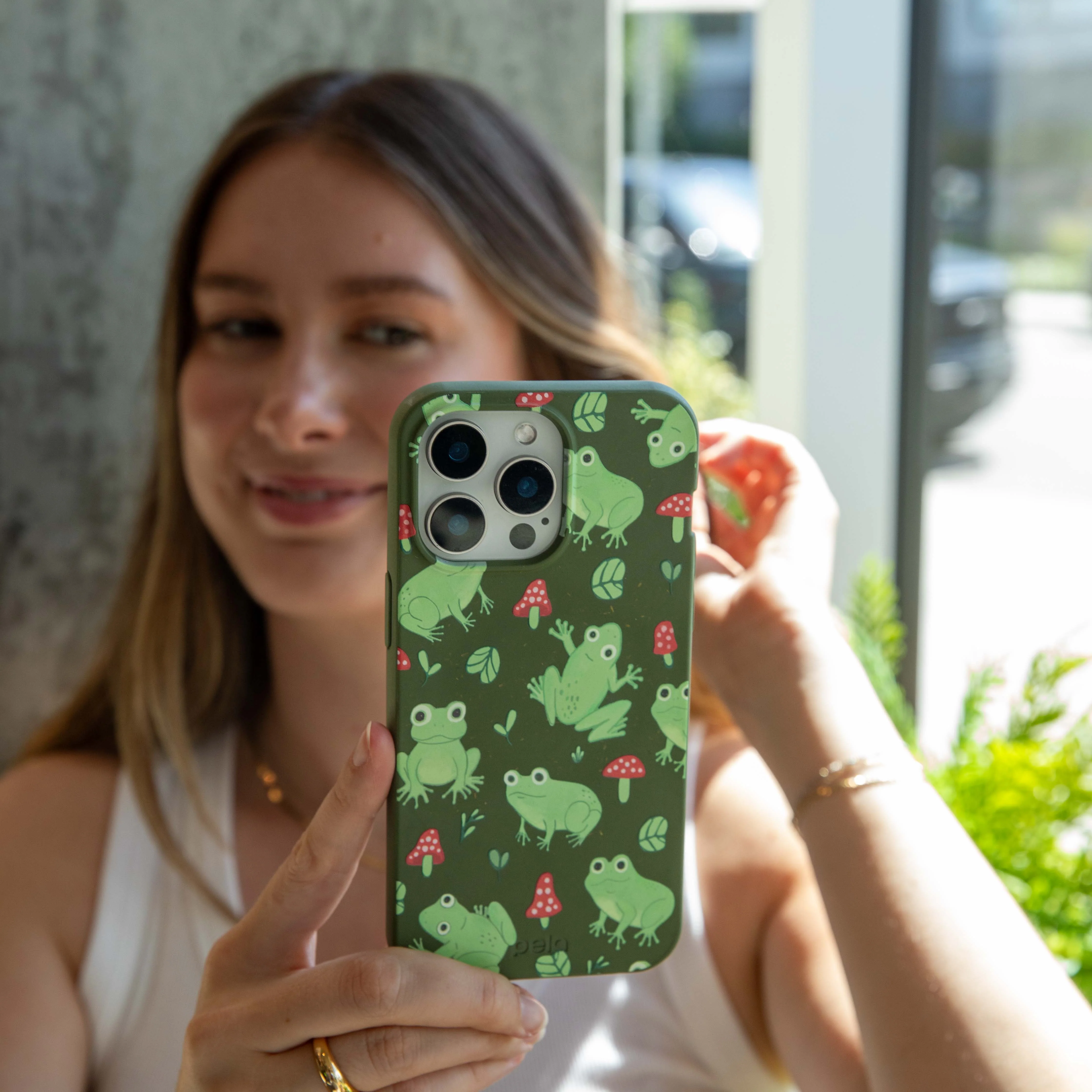 Forest Floor Frog Folk Google Pixel 9a Case - Image 2