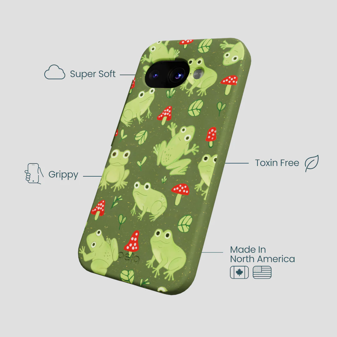 Forest Floor Frog Folk Google Pixel 9a Case - Image 4