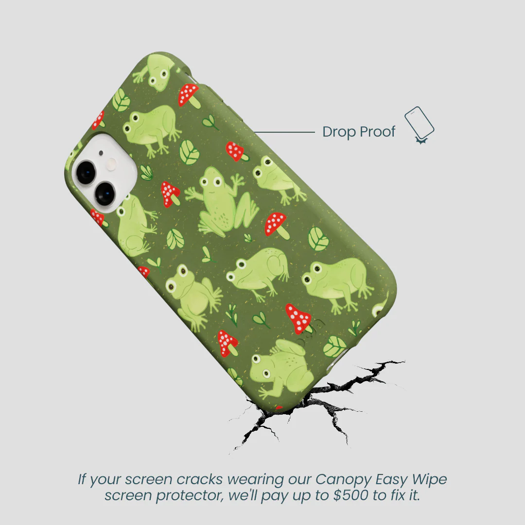 Forest Floor Frog Folk iPhone 11 Case - Image 5