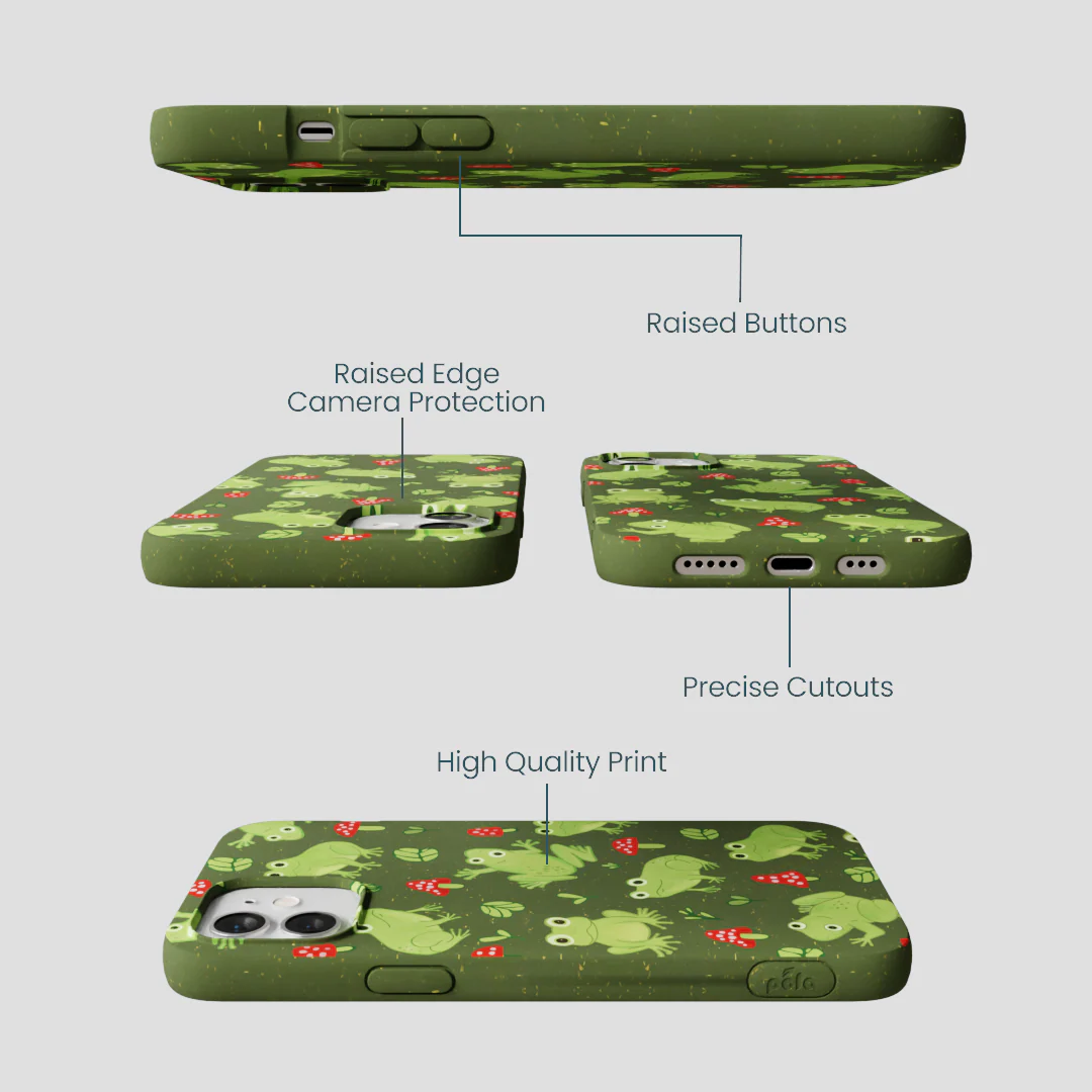 Forest Floor Frog Folk iPhone 12/ iPhone 12 Pro Case - Image 3