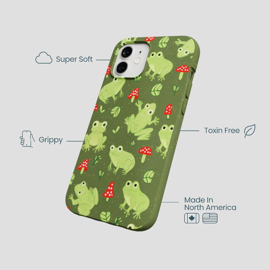 Forest Floor Frog Folk iPhone 12/ iPhone 12 Pro Case - Image 4