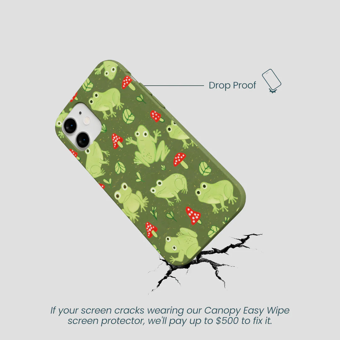 Forest Floor Frog Folk iPhone 12 Mini Case - Image 5